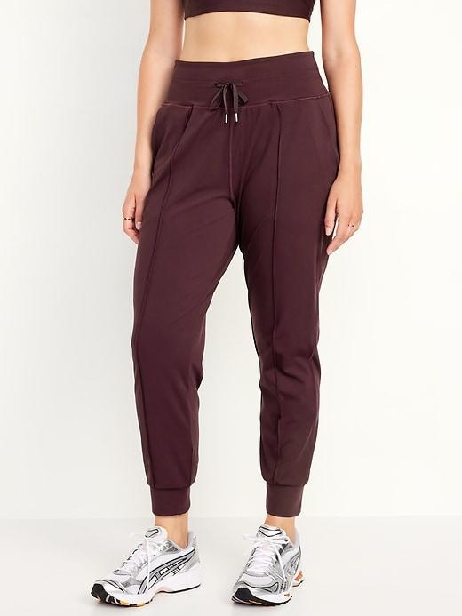 High-Waisted PowerSoft Seamed Joggers Product Image