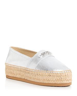 Moschino Womens Platform Espadrille Flats Product Image