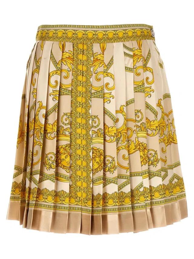 VERSACE La Coupe Des Dieux Skirt In Multicolor Product Image