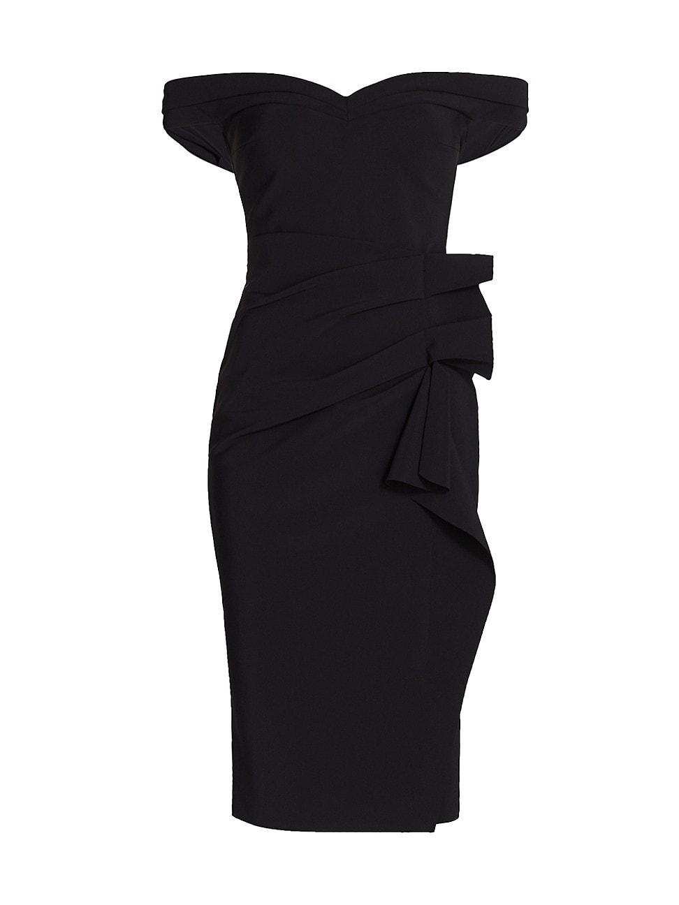 Womens Off-the-Shoulder Midi Dress Product Image