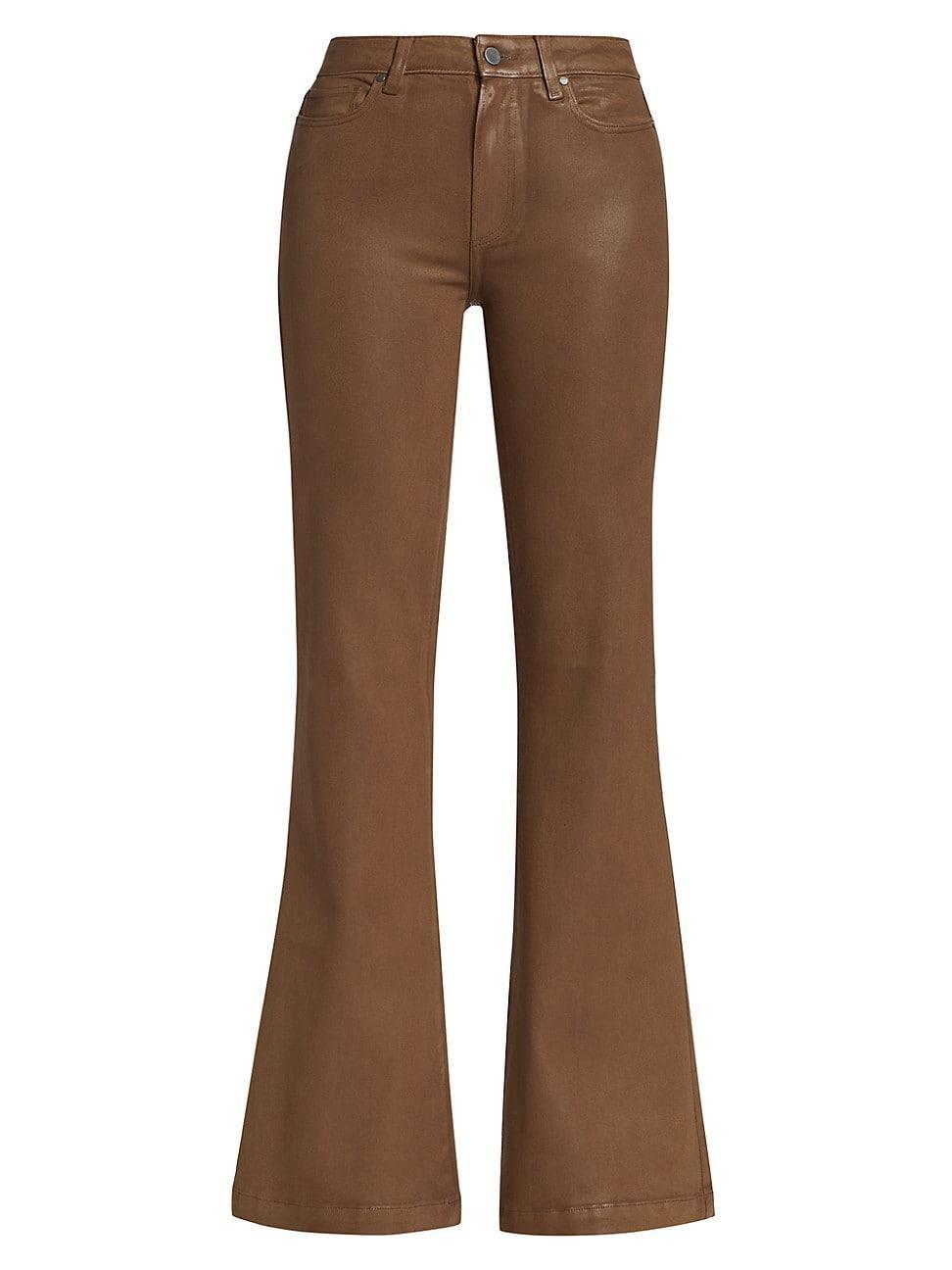 Paige Genevieve in Cognac Luxe Coating (Cognac Luxe Coating) Women's Jeans Product Image