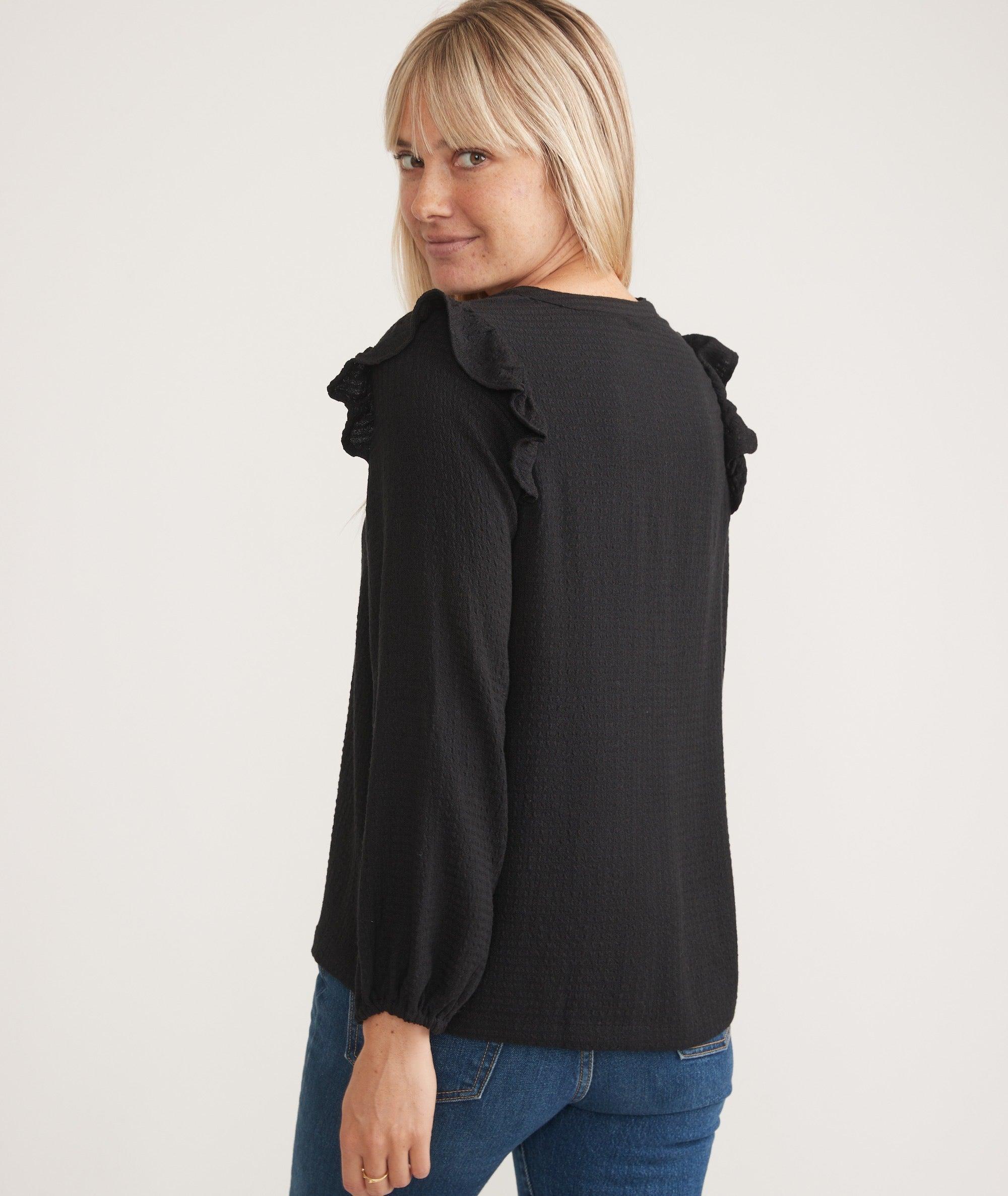 Jamie Ruffle Sleeve Top Product Image