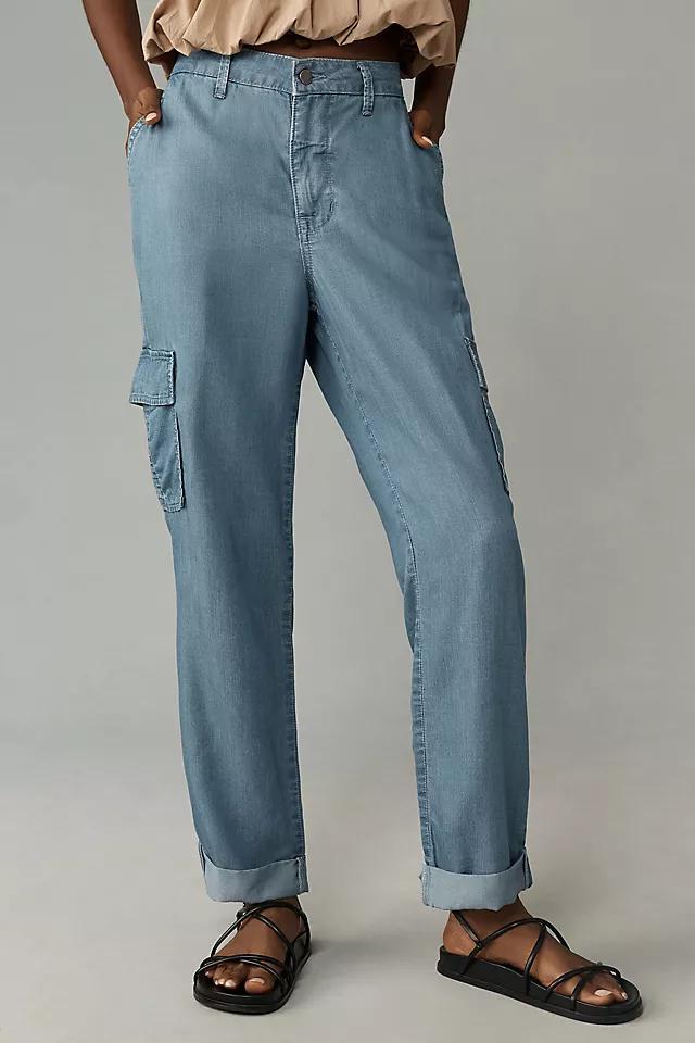 Fidelity Denim Panterette High-Rise Relaxed Straight-Leg Jeans Product Image