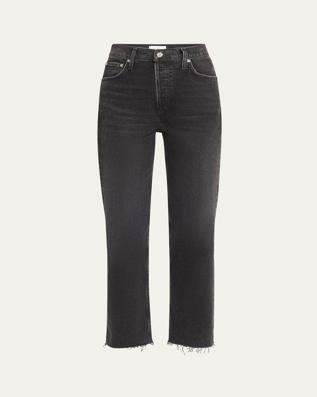 Florence Mid-Rise Wide Straight Jeans Product Image