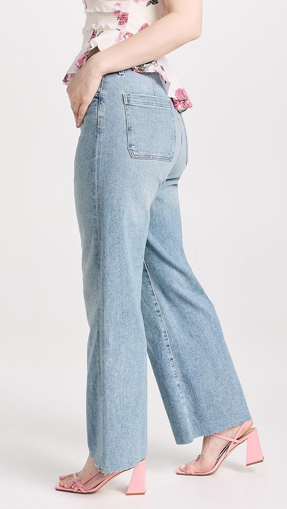 Favorite Daughter The Mischa Super High Rise Wide Leg Ankle Jeans | Shopbop Product Image