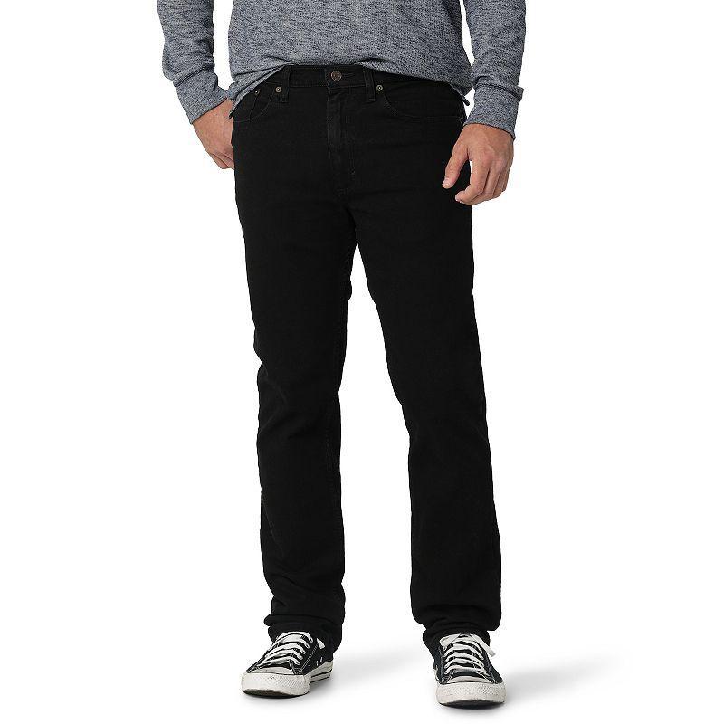 Wrangler Regular Fit Straight Leg Denim Jeans Product Image