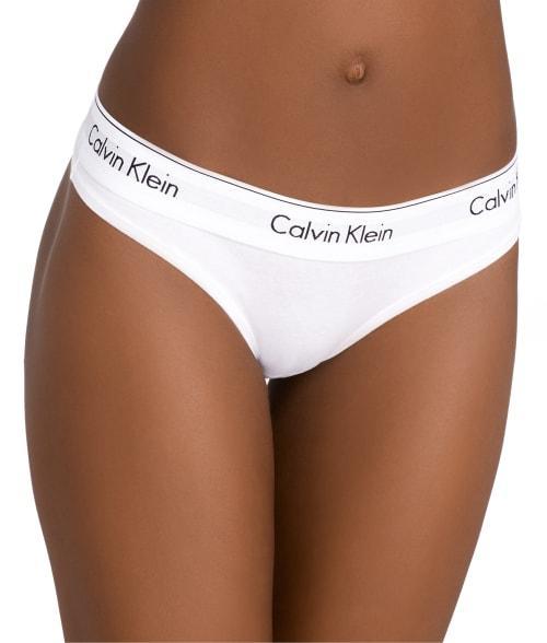 Calvin Klein Underwear Modern Cotton Thong (Splash of Grape) Women's Underwear Product Image