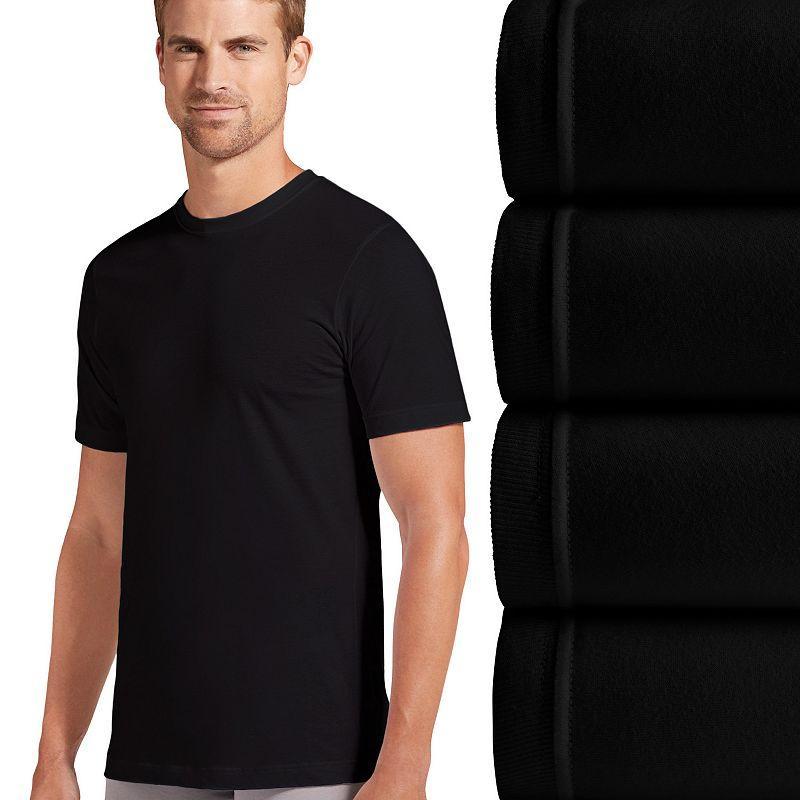 Mens Jockey Classic 3-pack +1 Bonus StayCool+ Crewneck Tees Product Image