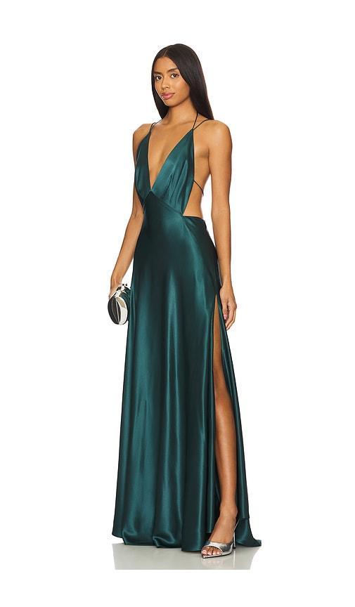 Tash Silk Maxi Dress Product Image