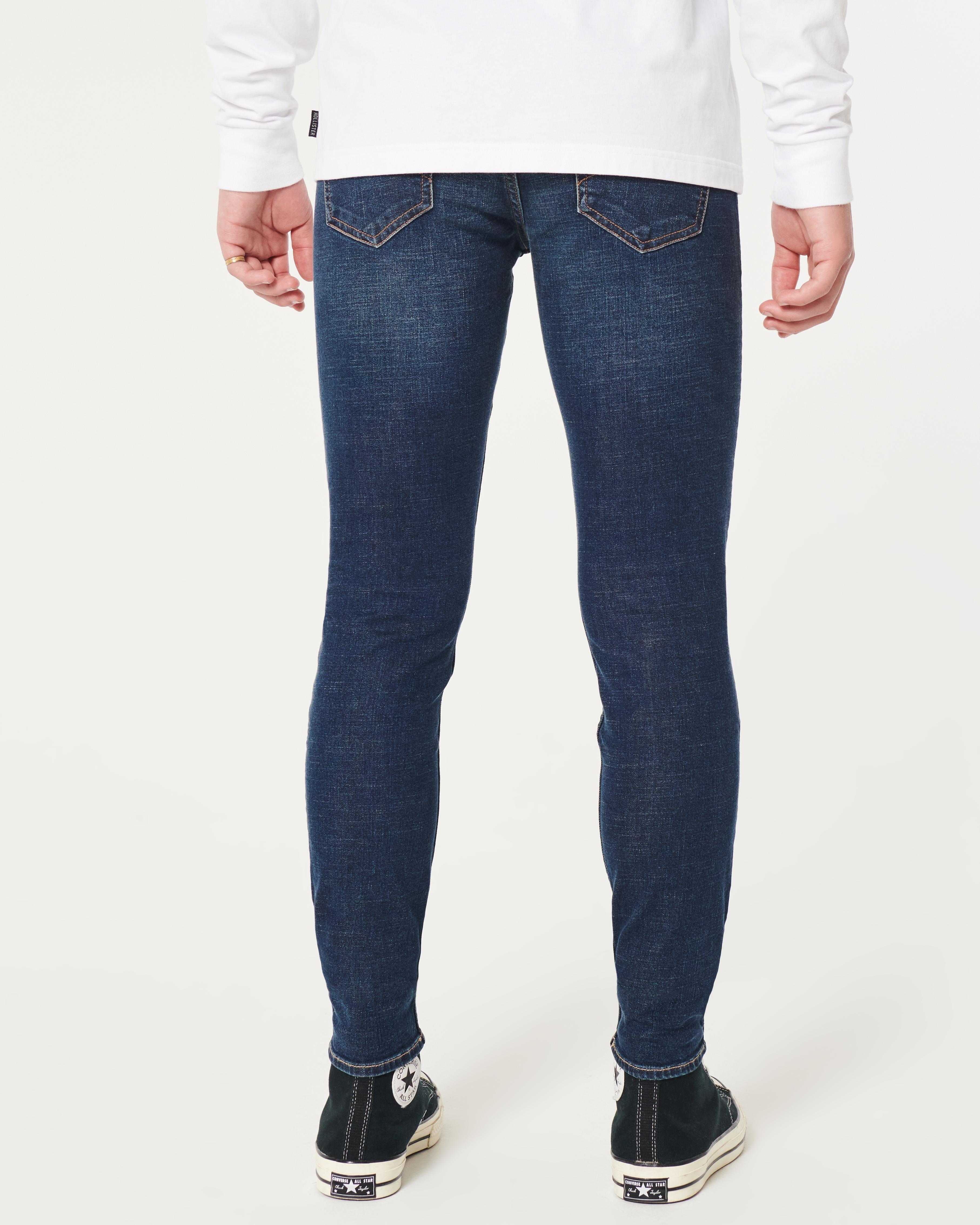 Dark Wash Super Skinny Jeans Product Image