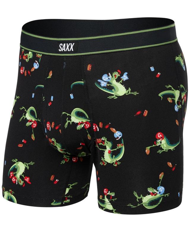 Saxx Mens Daytripper Moisture-Wicking Printed Boxer Briefs Product Image