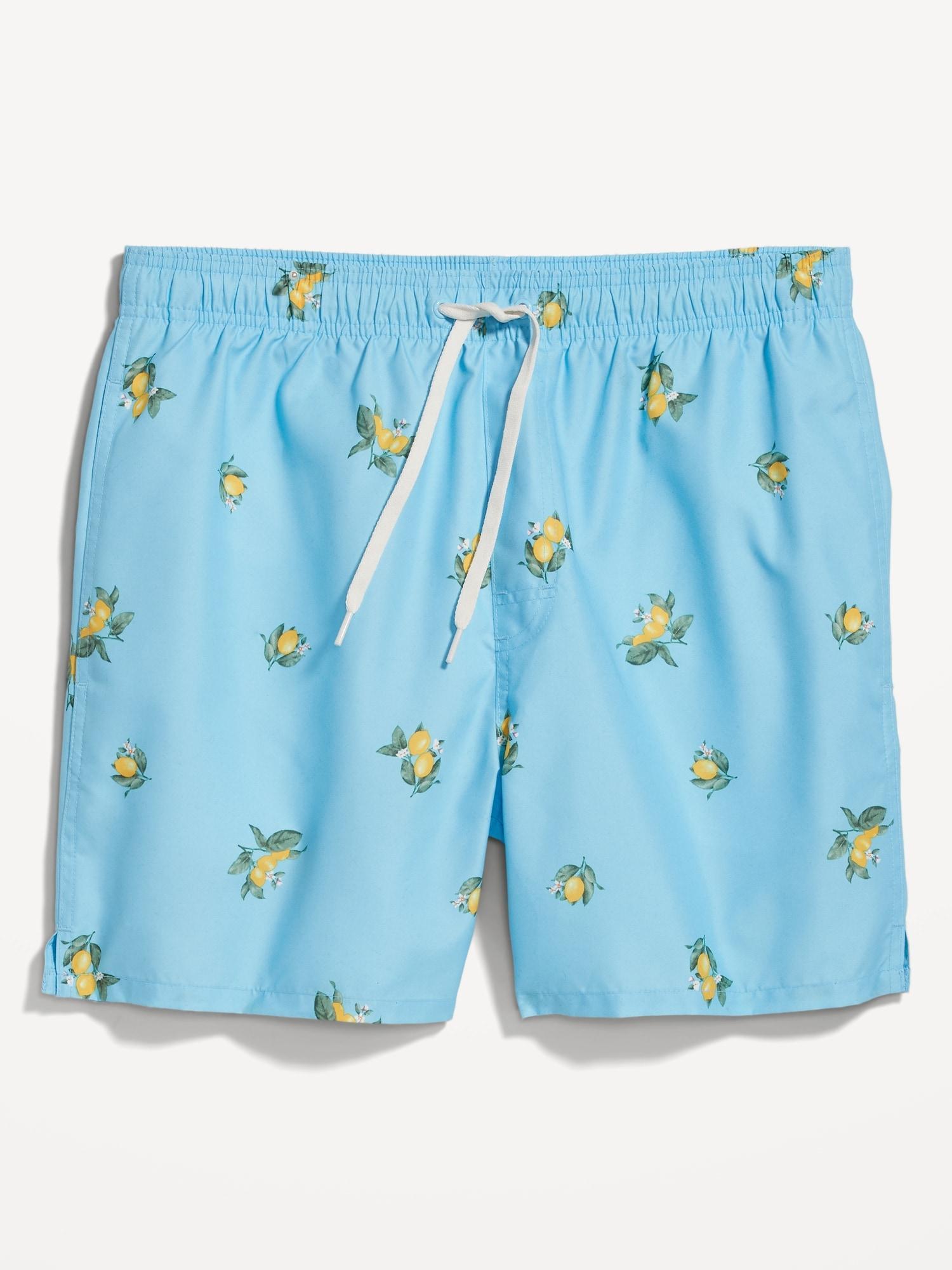 Printed Swim Trunks -- 5-inch inseam Product Image