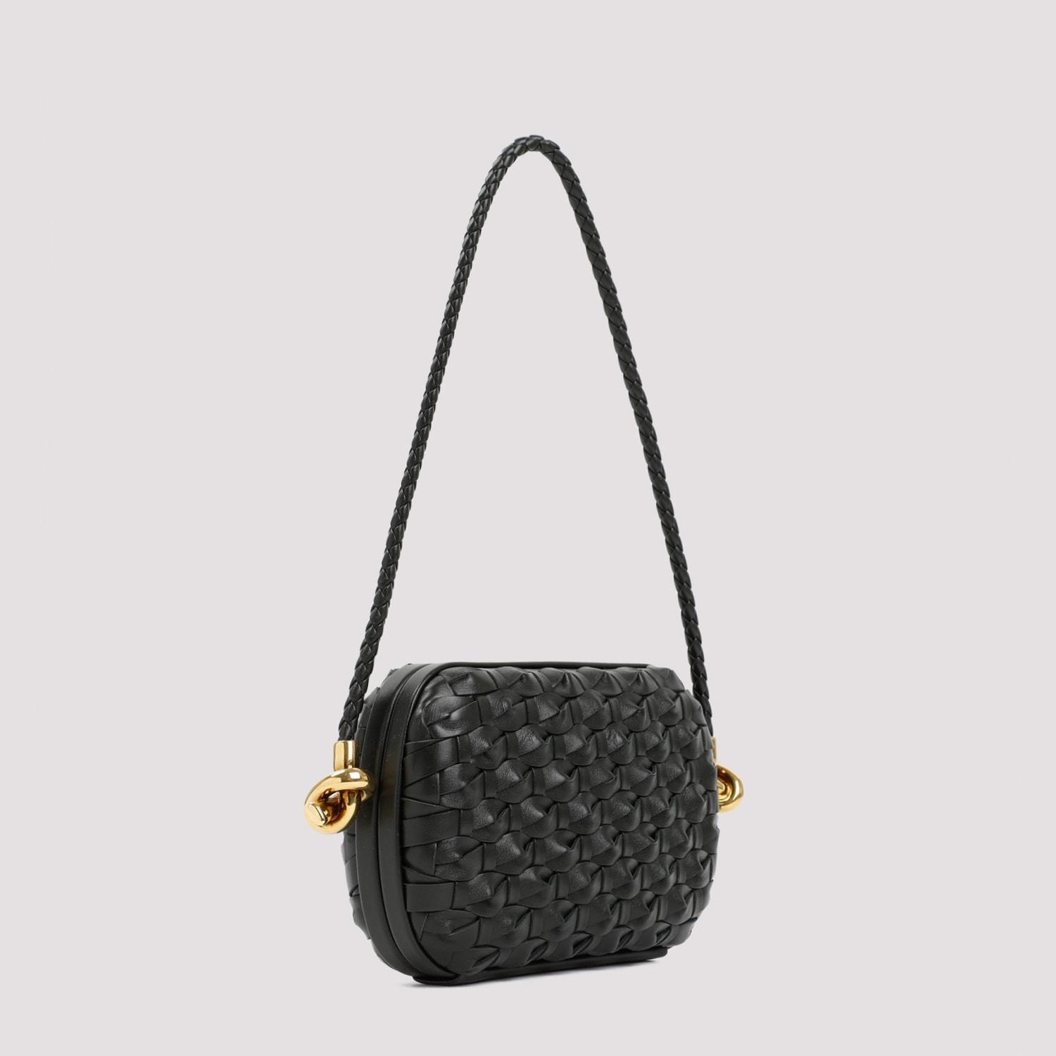 Knot With Strap Clutch In Green Product Image