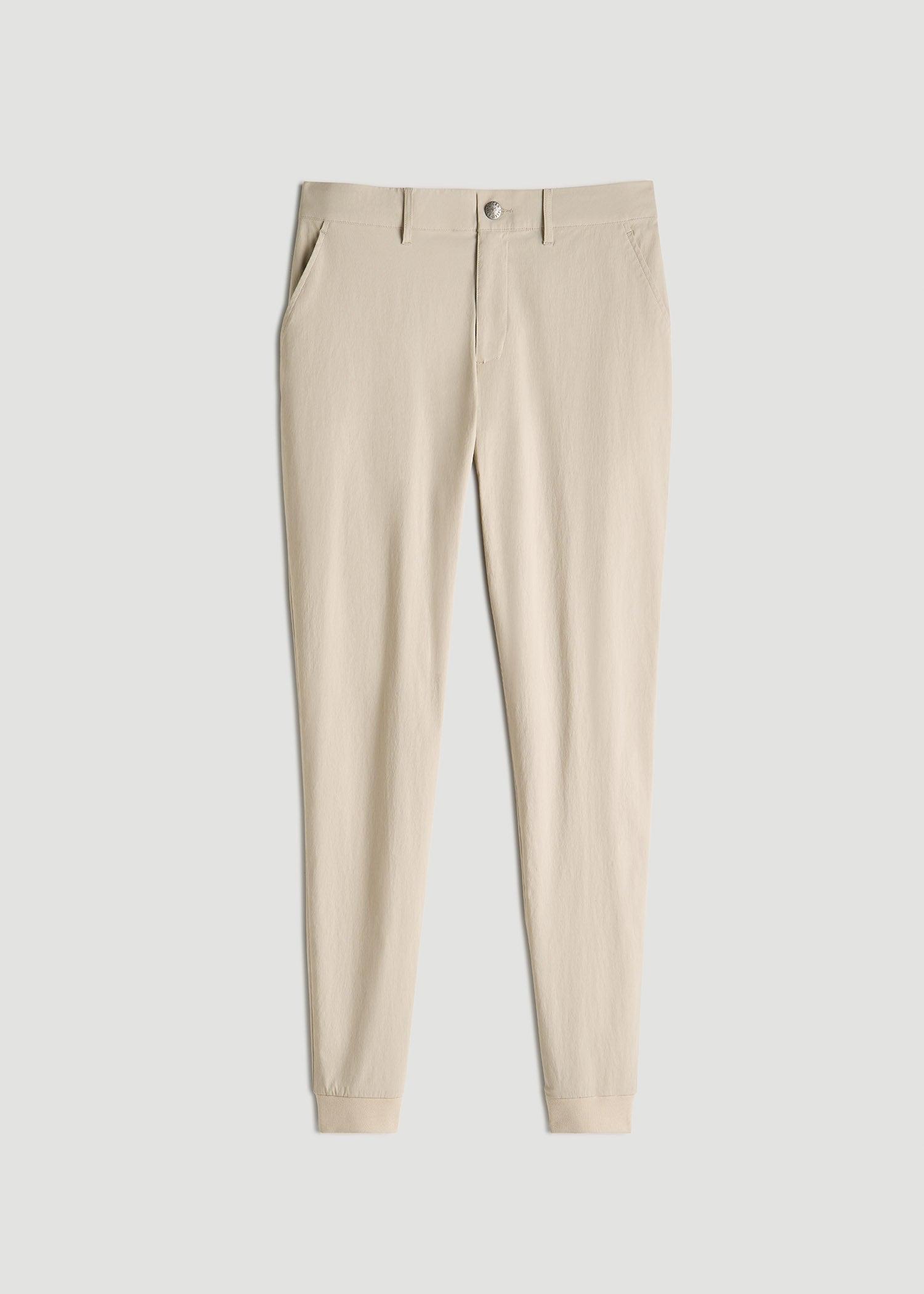 Tall Men's Traveler Joggers in Stone Male Product Image