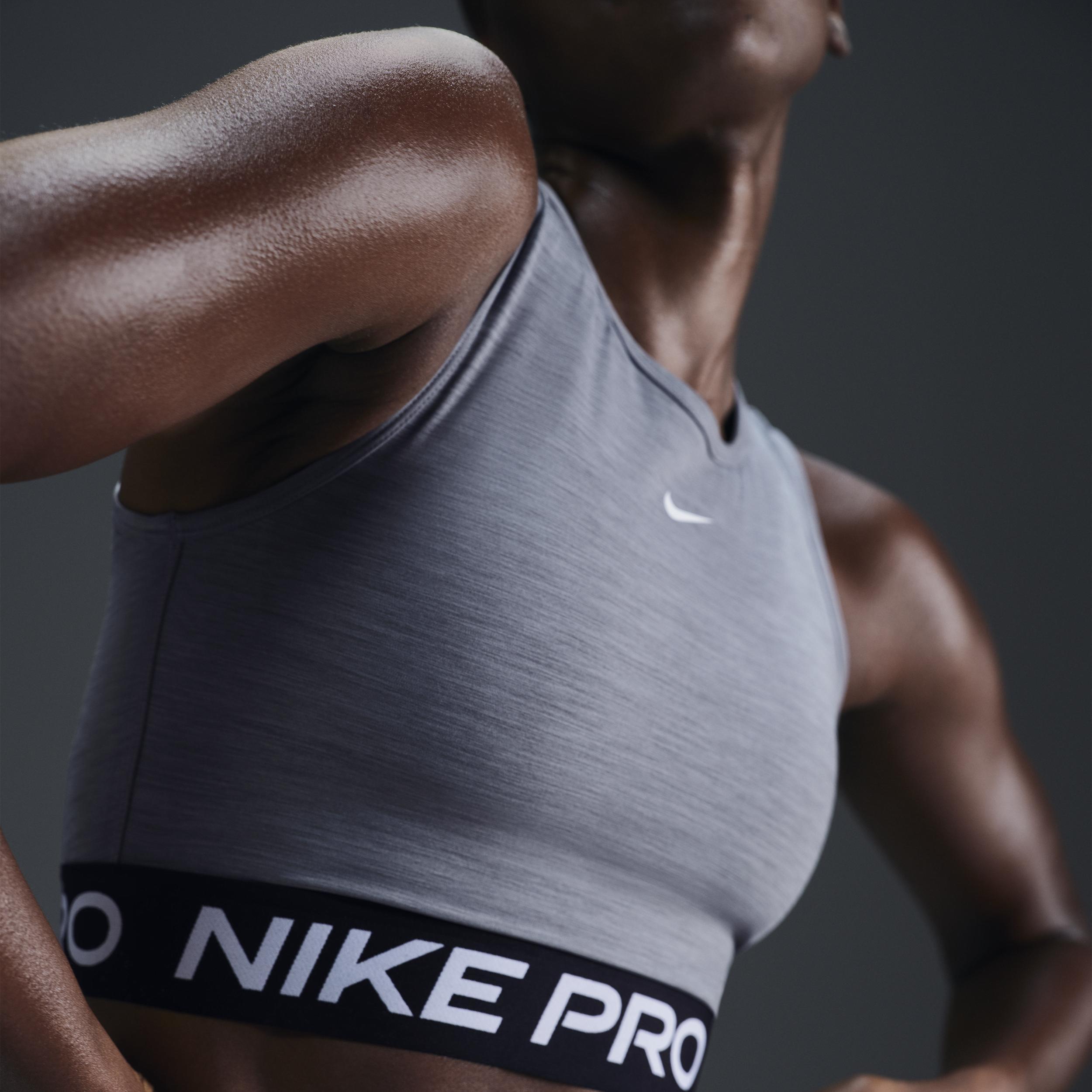 Women's Nike Pro Dri-FIT Cropped Tank Top Product Image