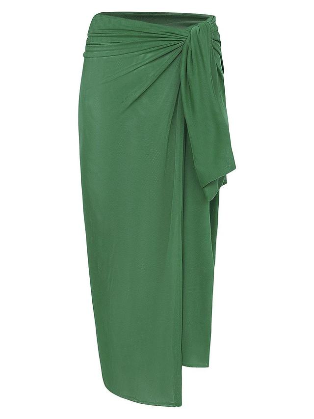 Womens Amanda Knot Midi-Skirt Product Image