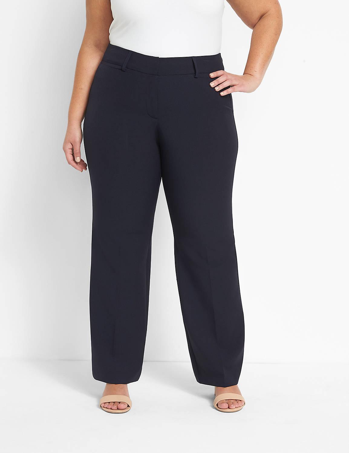 Curvy Fit Perfect Drape Straight Pant Product Image