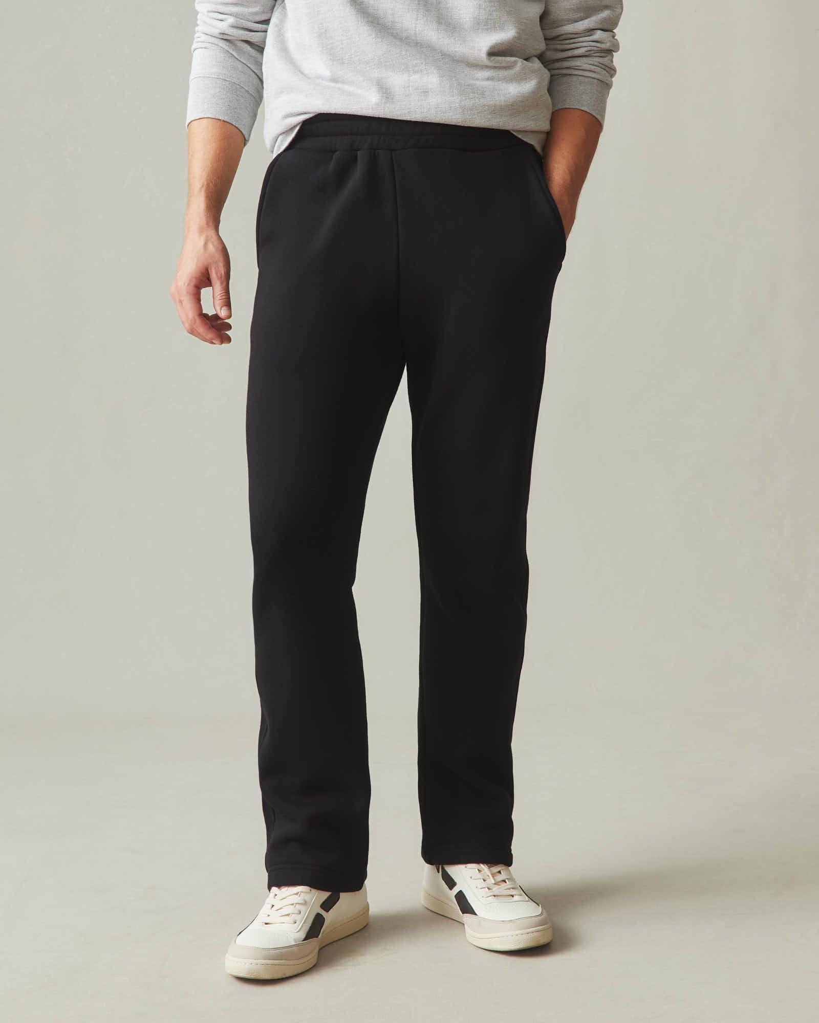 Straight Sweatpant - Black Product Image