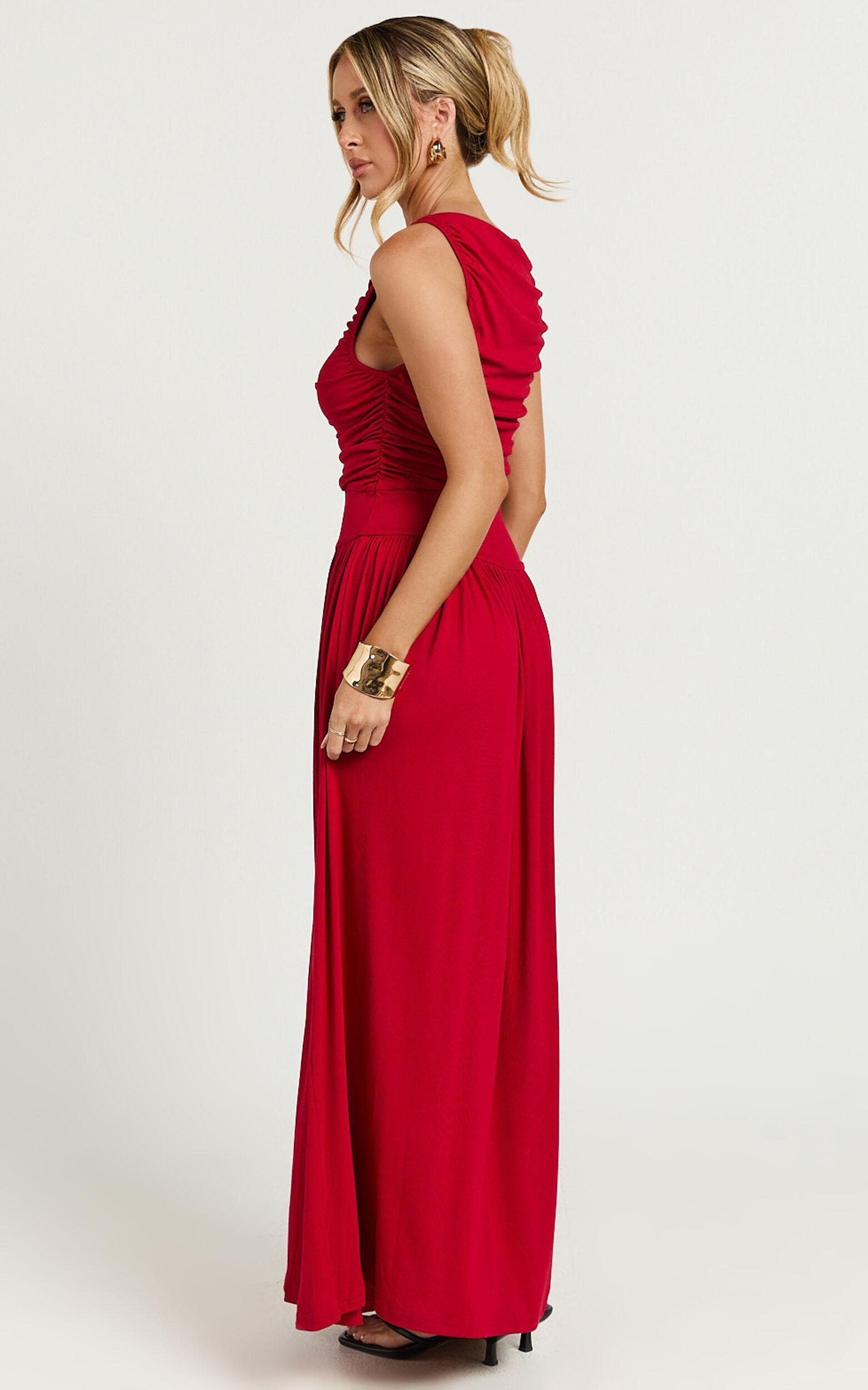 Runaway The Label - Nalla Maxi Dress in Cherry Product Image