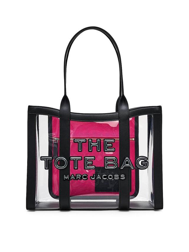 Womens The Medium Clear Tote Bag Product Image