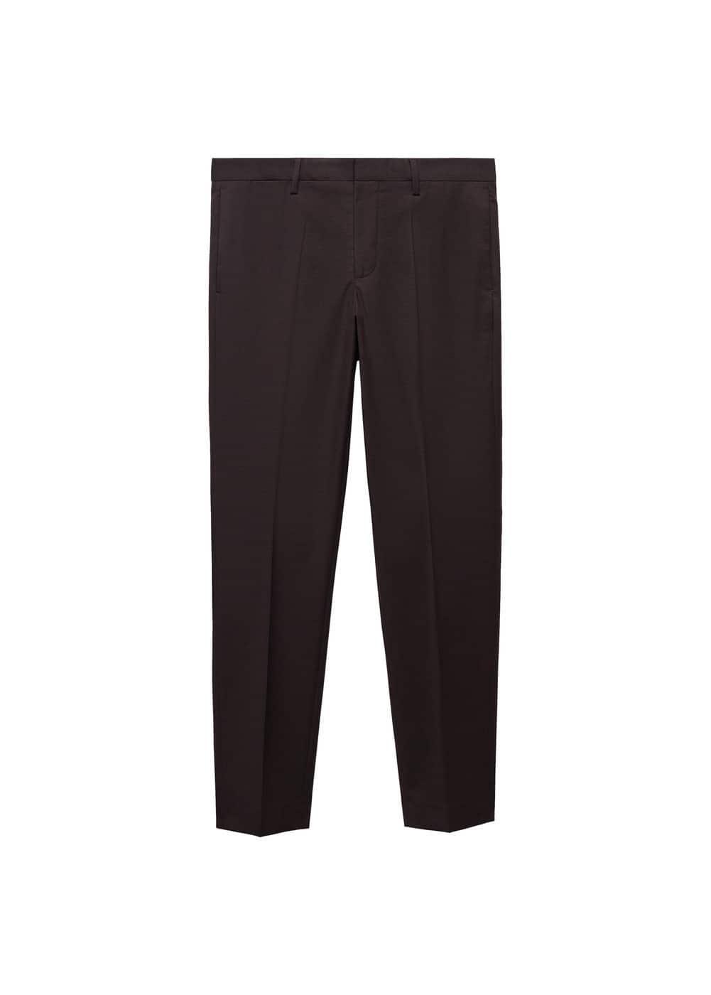 Mango Mens Stretch Fabric Super Slim-Fit Suit Pants Product Image