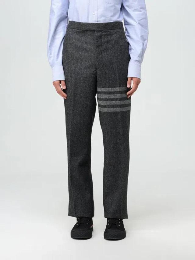 Trousers  Men In Charcoal Product Image