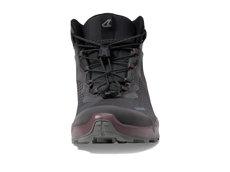 Lowa Merger GTX Mid (Rose/Black) Women's Shoes Product Image