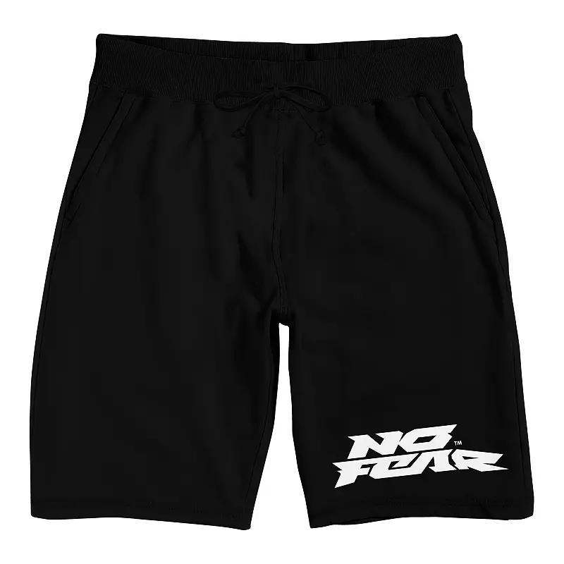 Mens No Fear Logo Pajama Shorts Product Image