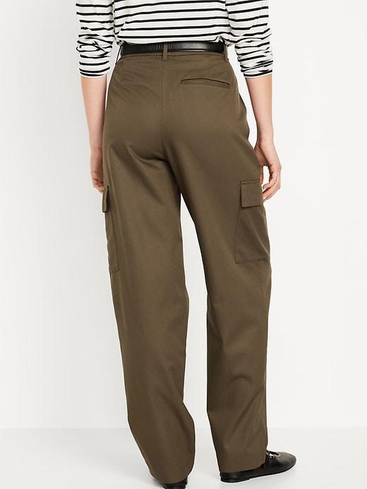 Extra High-Waisted Taylor Cargo Pants Product Image