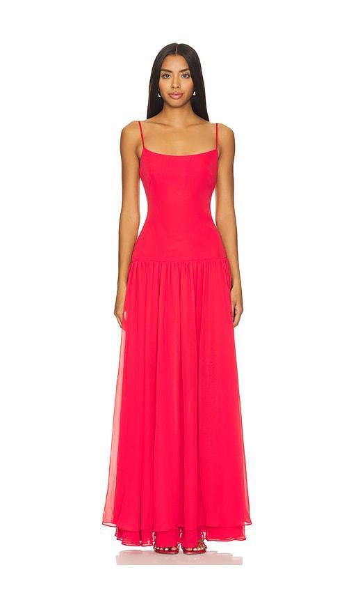 Lovers and Friends Giulia Gown in Red Product Image