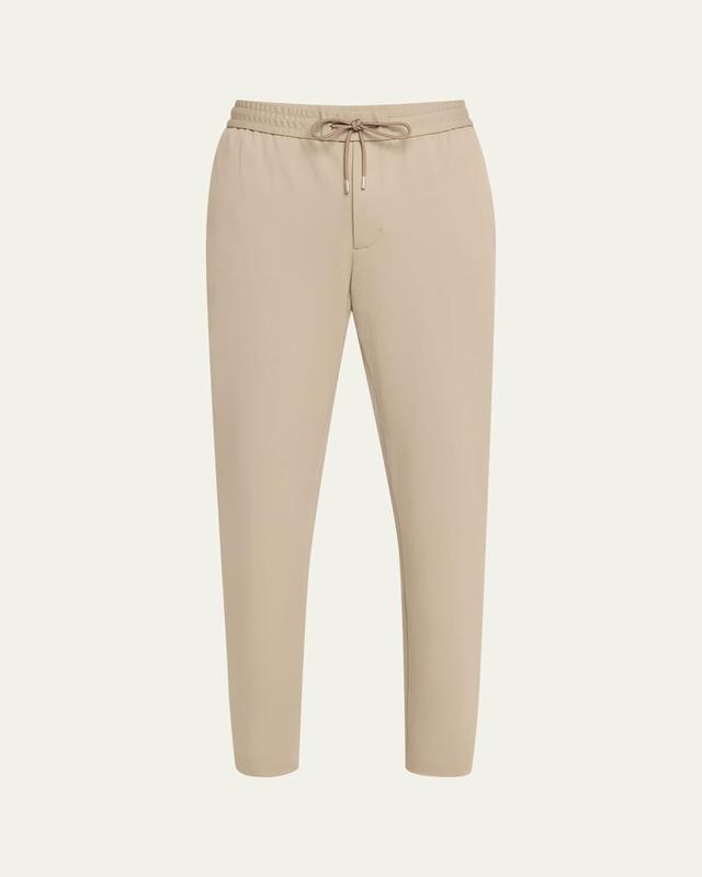 Mens Drawstring Twill Trousers Product Image