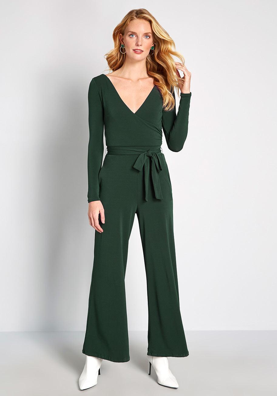 Elegant Everywhere Long Sleeve Jumpsuit Product Image