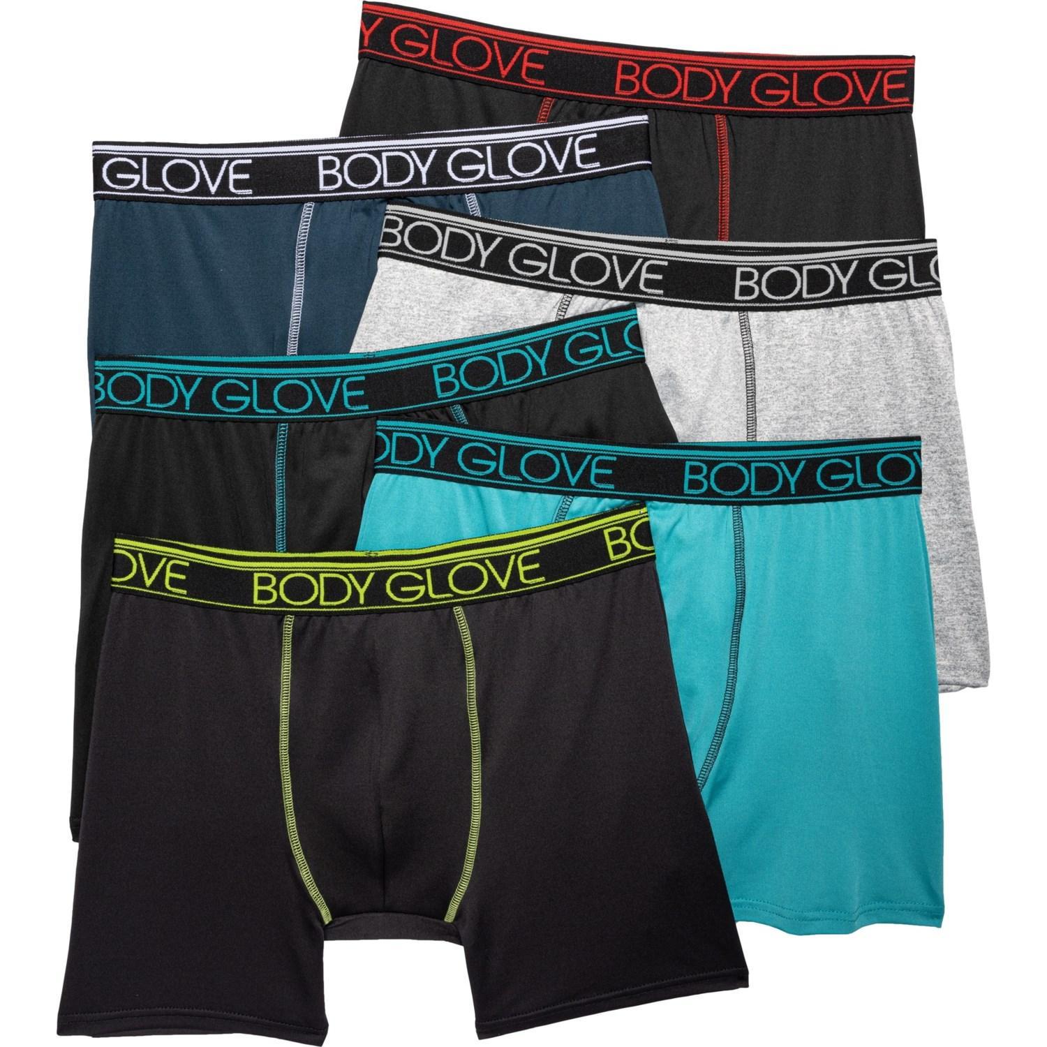 Body Glove Sport-Performance Boxer Briefs - 6-Pack Product Image