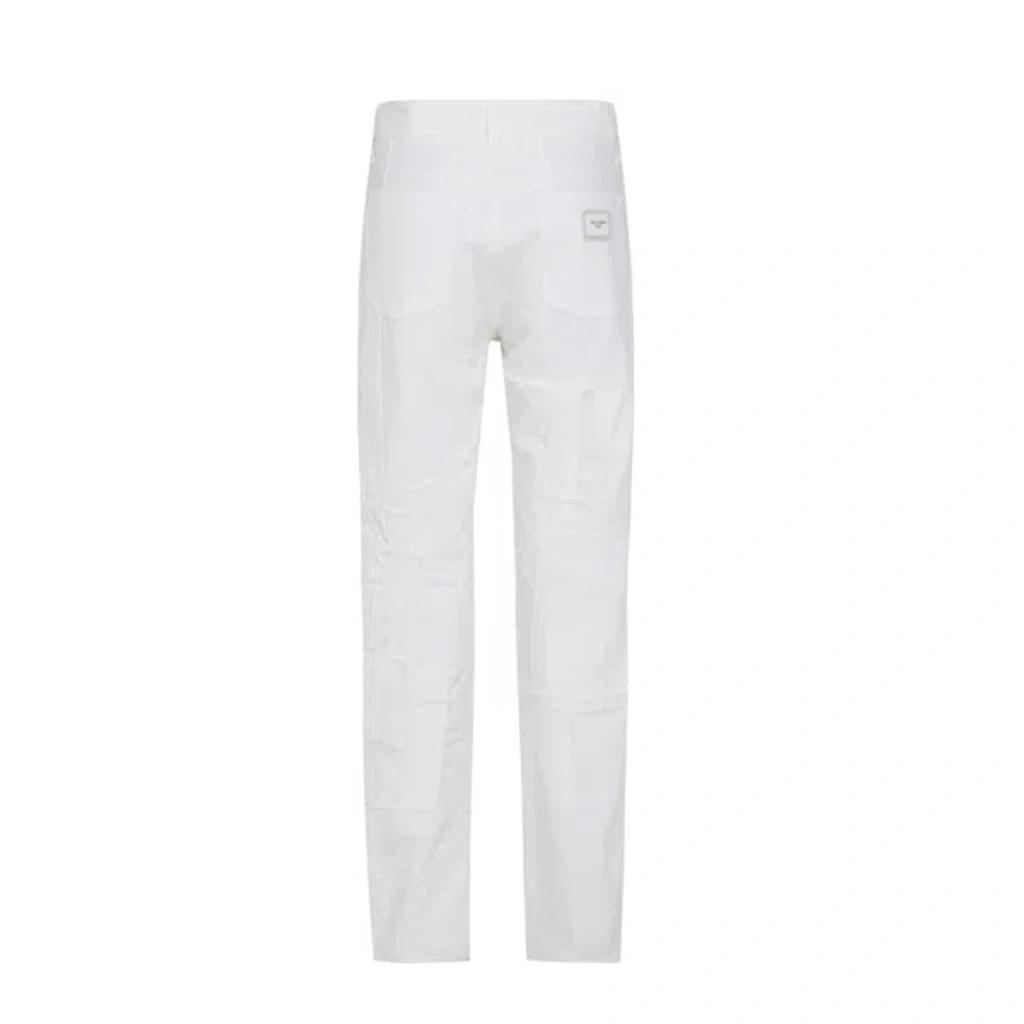 DOLCE & GABBANA Denim Jeans In White Product Image