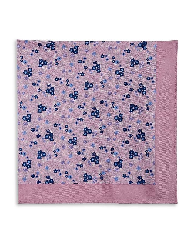 The Mens Store at Bloomingdales Floral Silk Pocket Square - 100% Exclusive Product Image