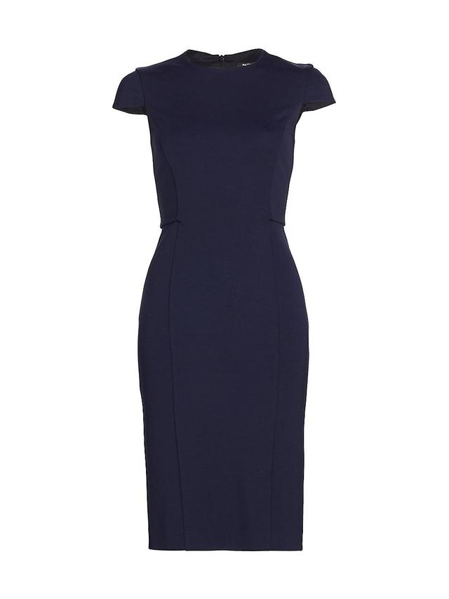 Womens Punto Milano Jersey Midi-Dress Product Image