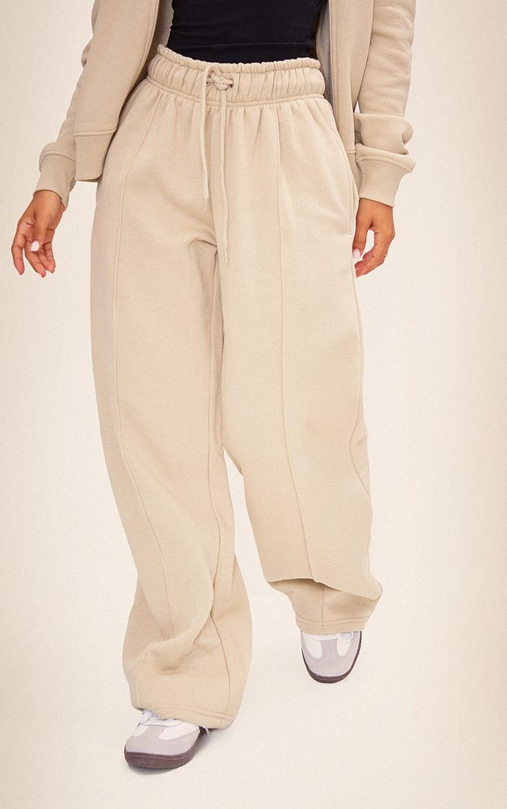 Petite Pebble Drawstring Detail Straight Leg Sweatpants Product Image