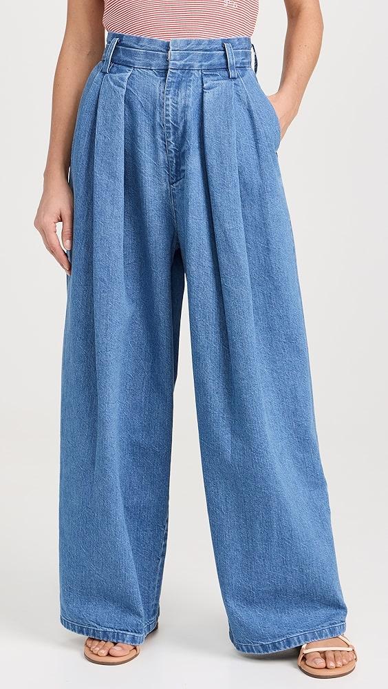 MOUSSY VINTAGE Denim Tack Pants | Shopbop Product Image