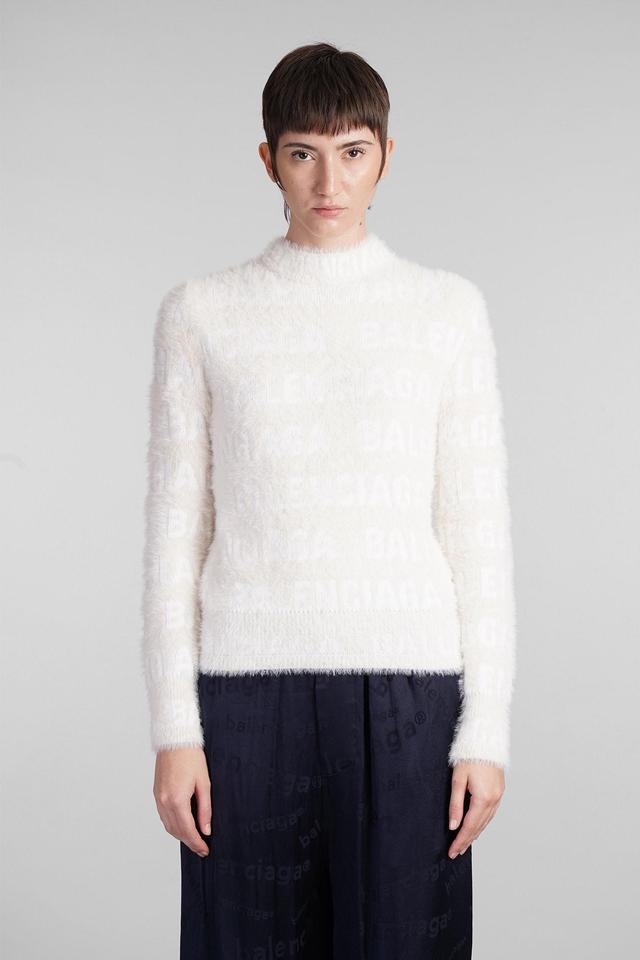 BALENCIAGA Sweaters In Ivory Product Image