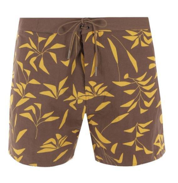 Sunset Print Swim Shorts In Multi Product Image