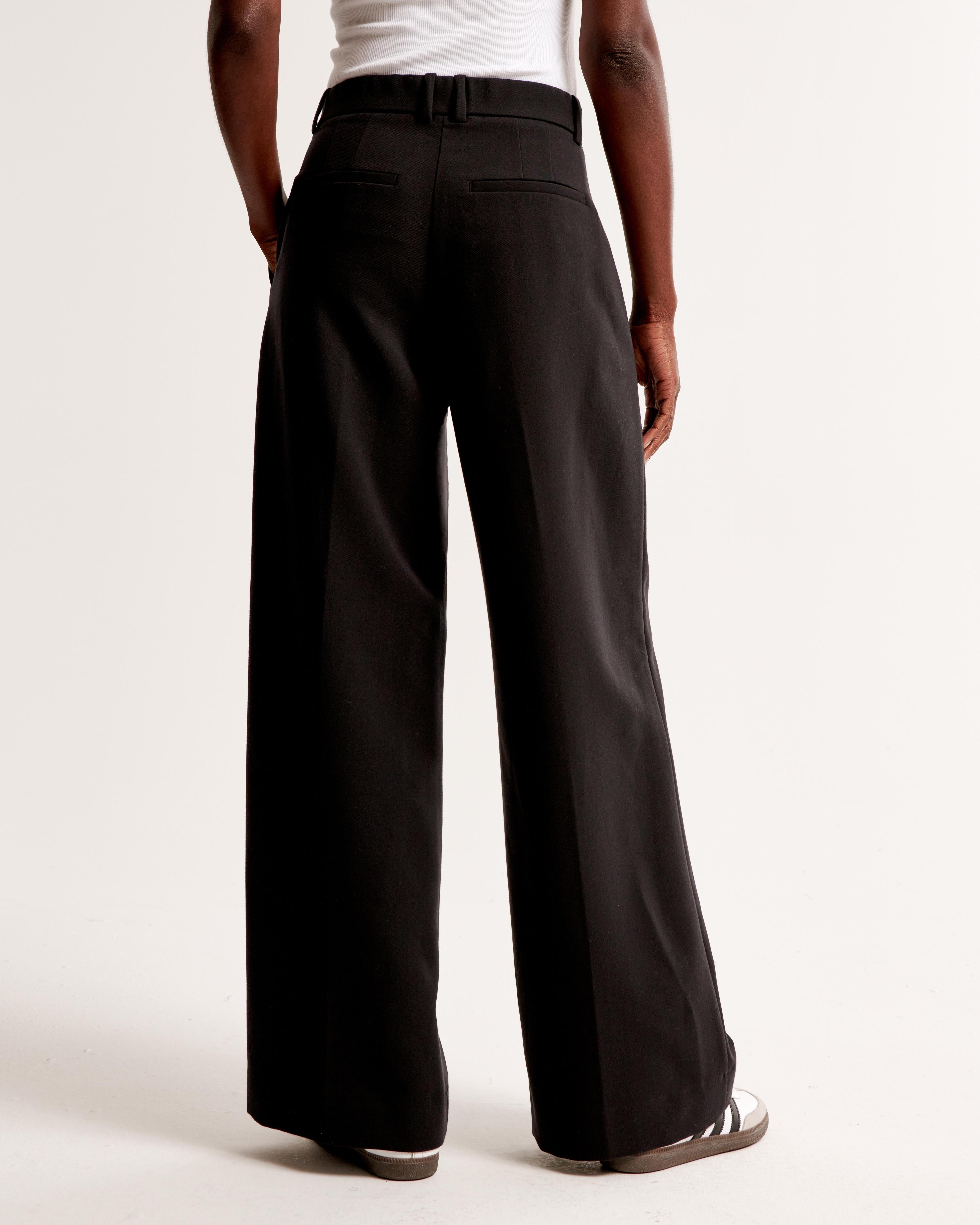 A&F Harper Tailored Ultra Wide Leg Pant Product Image