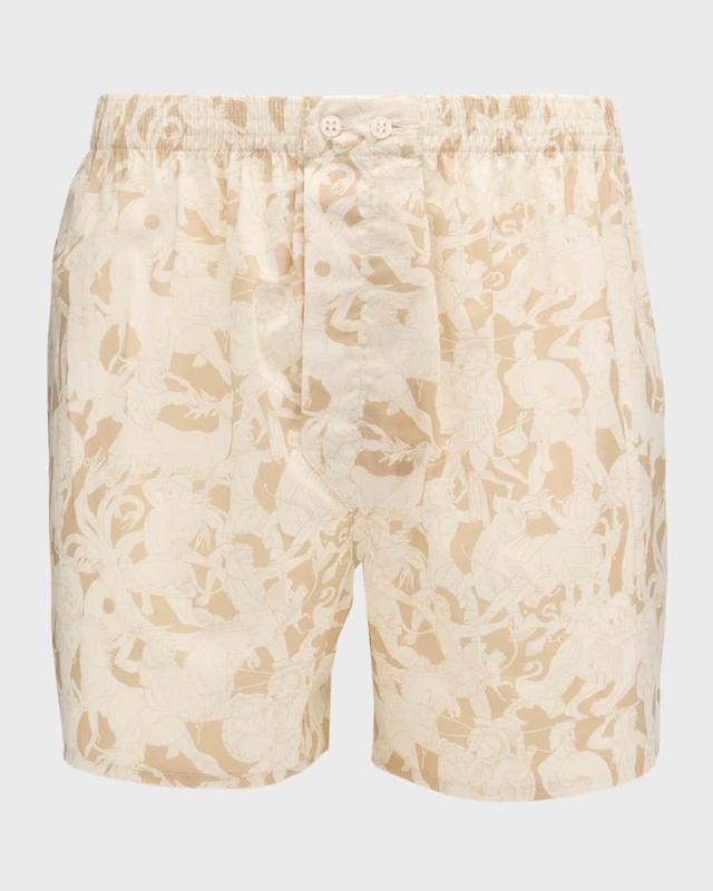 Men's Ledbury Greek Scene Boxer Shorts Product Image