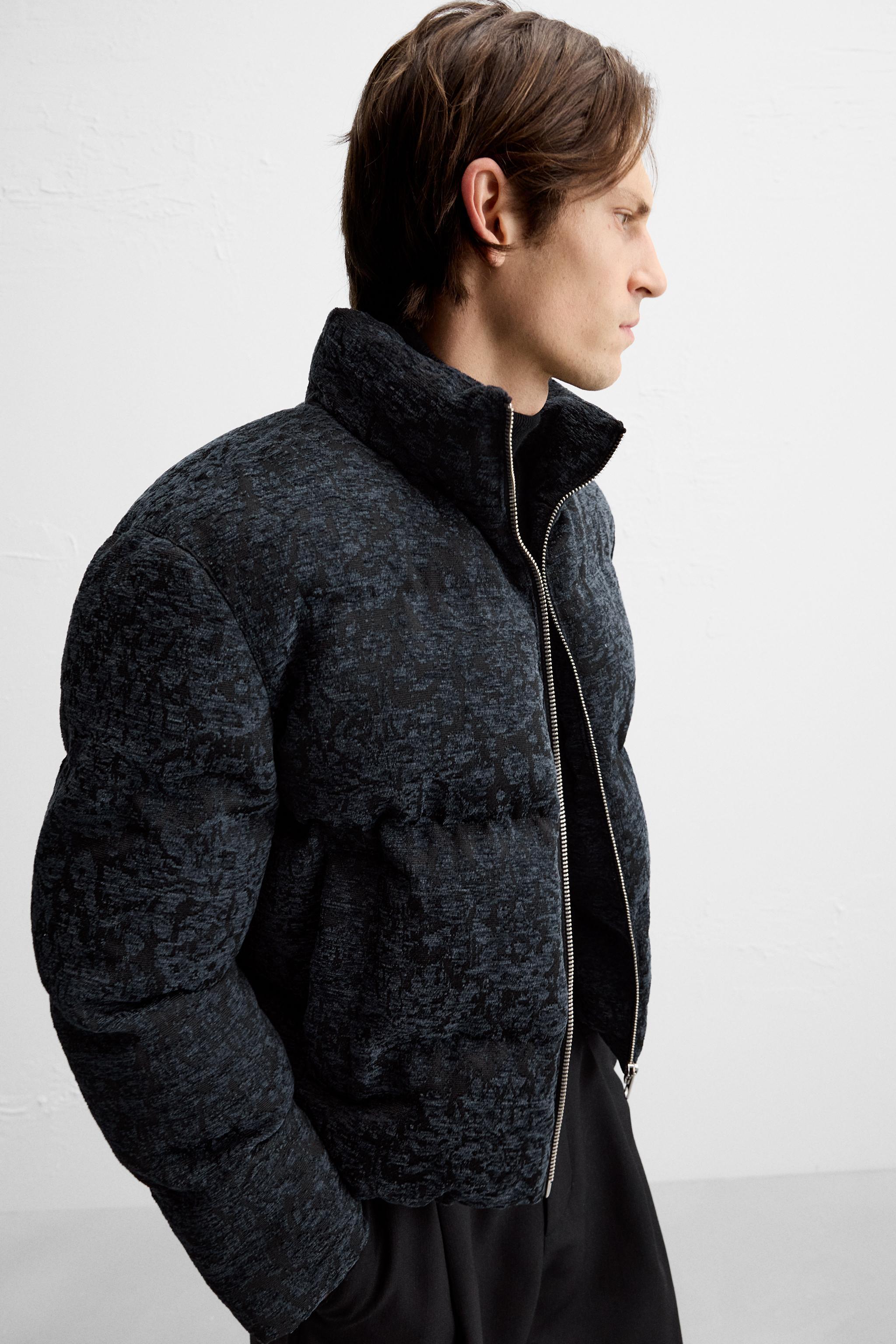 JACQUARD PUFFER JACKET Product Image