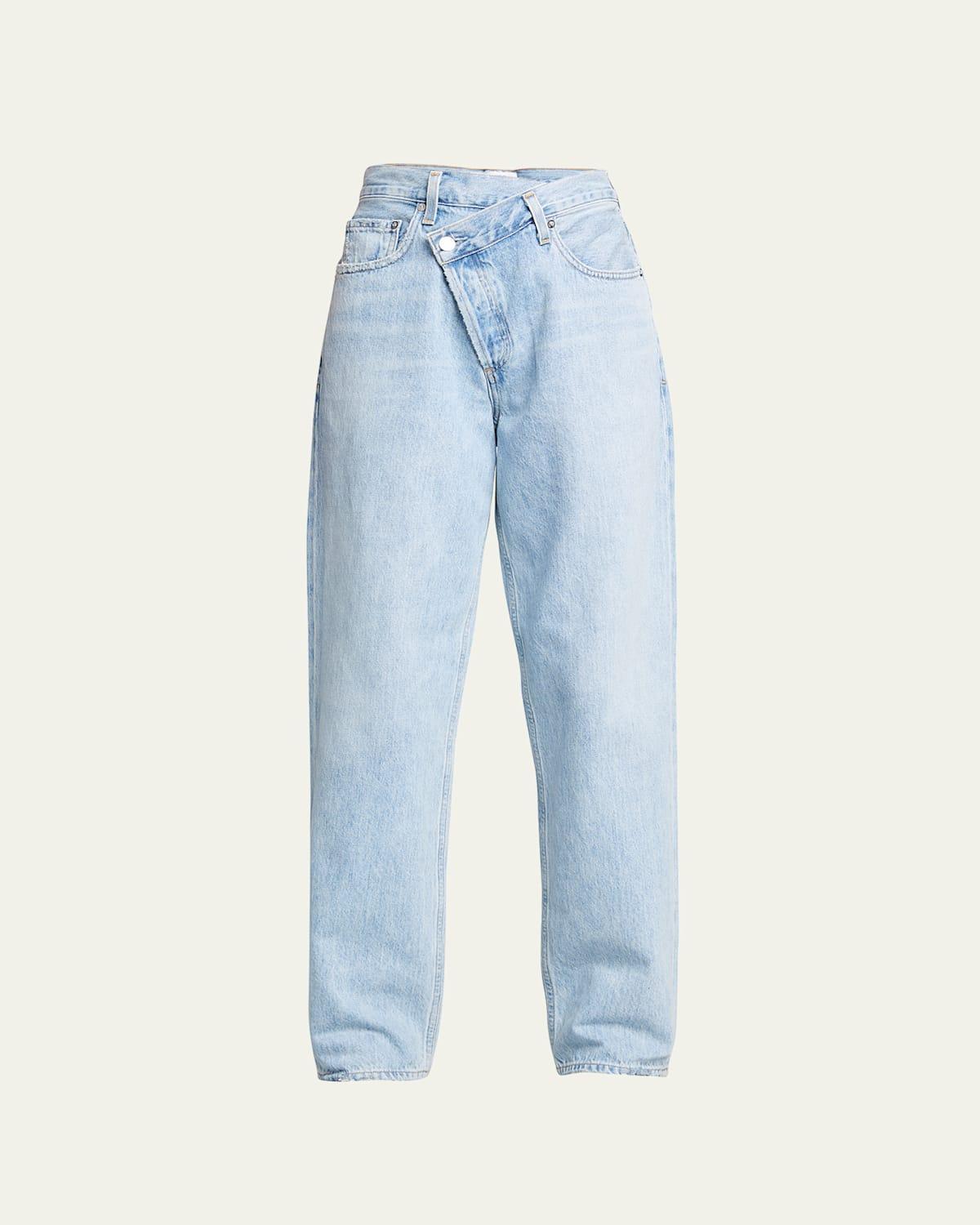 Crisscross Upsized Jeans Product Image