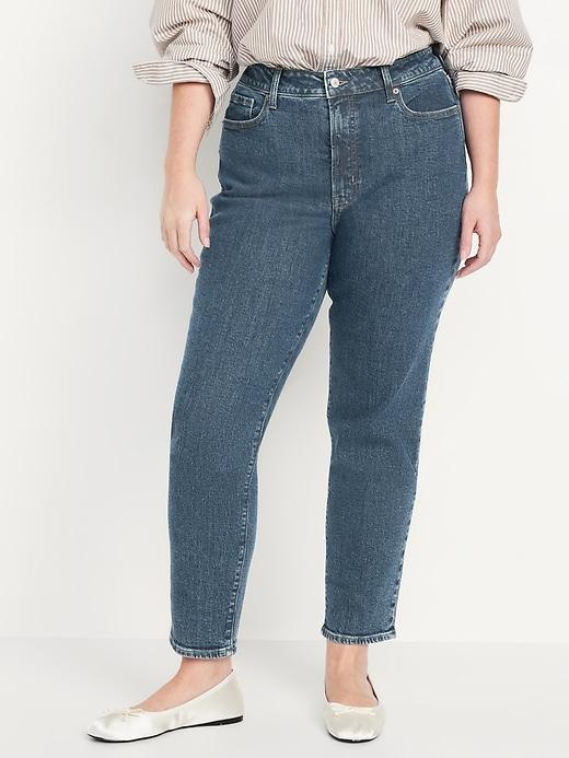 High-Waisted OG Straight Ankle Jeans Product Image