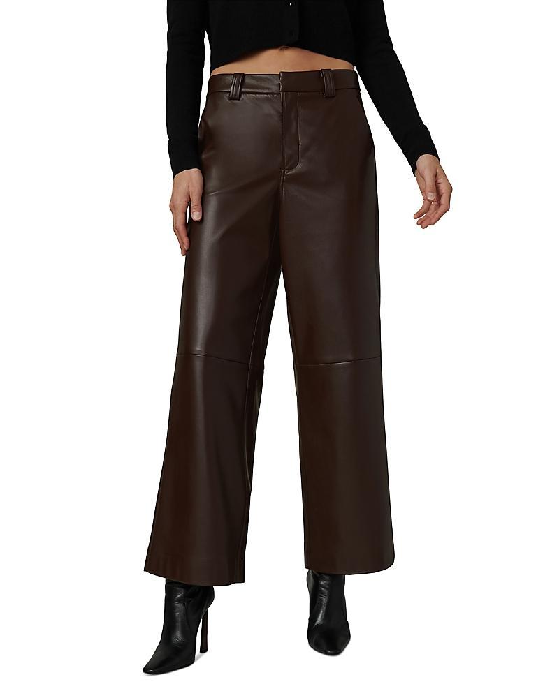 Womens Joes Jeans by Dani Michelle Mia Faux Leather Crop Pants Product Image