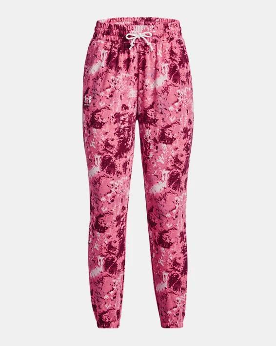 Women's UA Rival Terry Printed Joggers Product Image