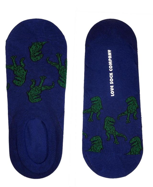 Mens T-Rex Novelty No-Show Socks Product Image