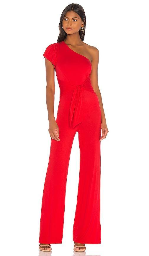 Lovers and Friends Bethany Jumpsuit in Red Product Image