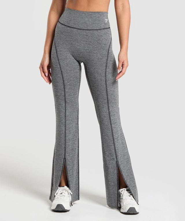 Marl Flared Leggings Product Image